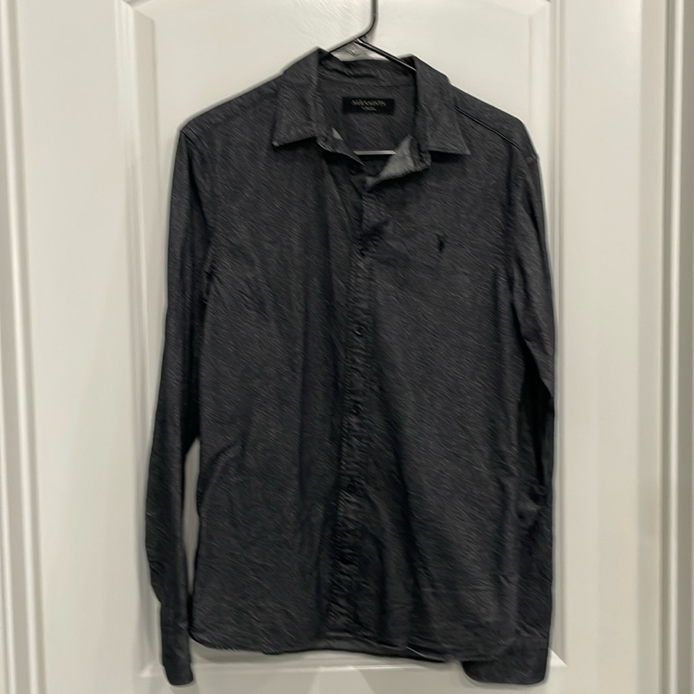 All Saint Button Up Long Sleeve Shirt sz XS
